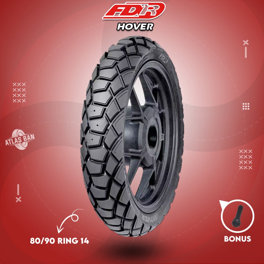 Ban Depan Tubles Motor Matic HONDA BERAT, VARIO FDR HOVER 80/90 Ring 14 Tubles