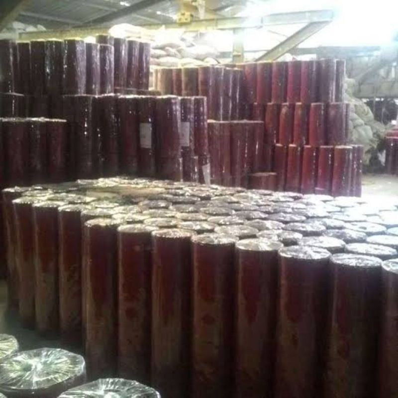 Karpet Talang Air Merah Hitam 55cm Tebal Anti Bocor Alas Atap Rumah