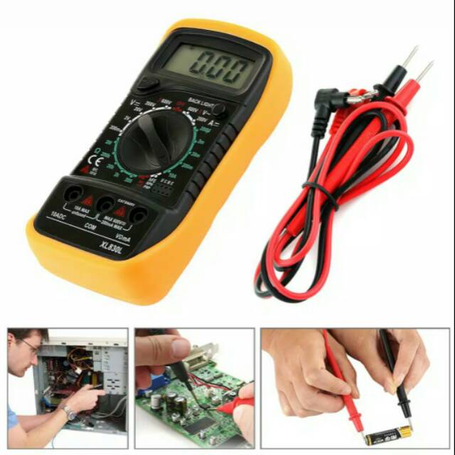 Digital Multimeter Voltmeter Ammeter