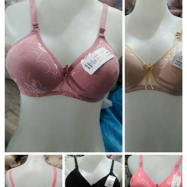 Bh amo's style, tanpa kawat busa tipis cup B