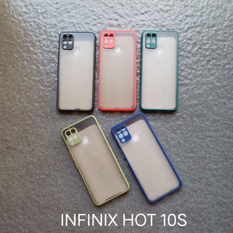 Case infinix Hot 10S soft softcase softshell silikon cover