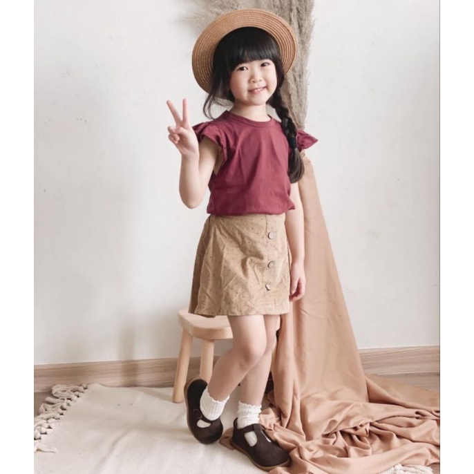 CAH BOCAH - RUFFLE TEE - ATASAN ANAK - BAJU ANAK - KAOS ANAK