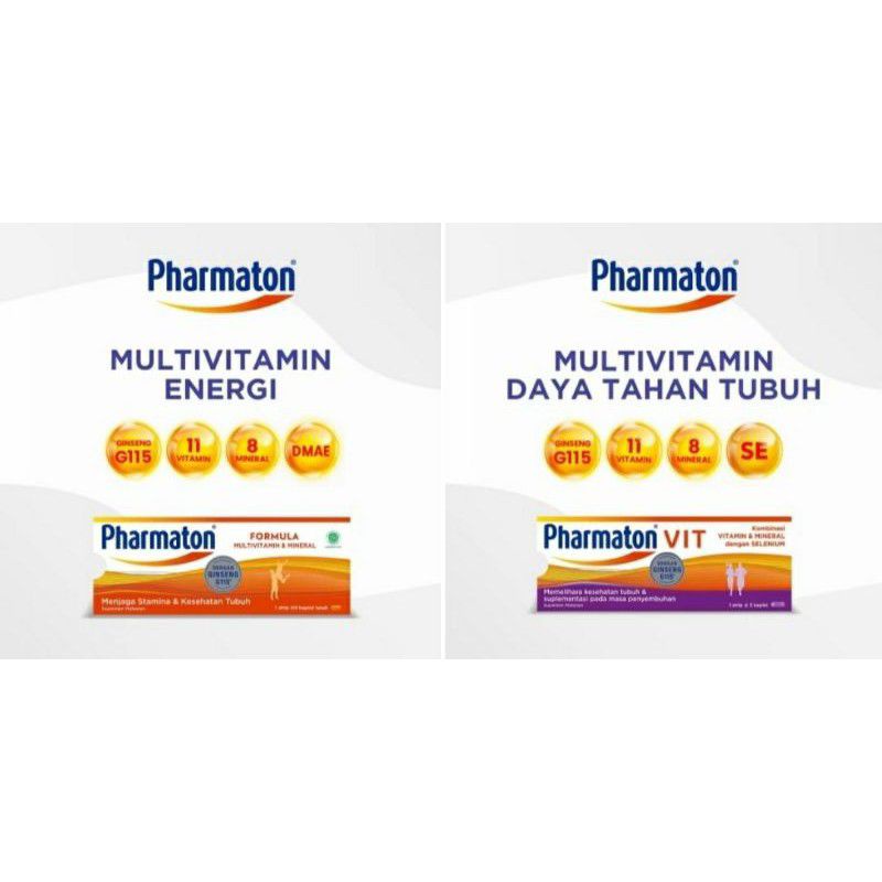 Pharmaton VIT / FORMULA Per Strip 5s