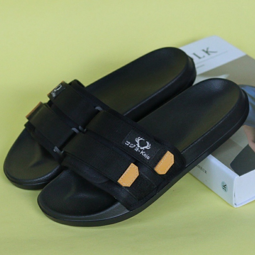 TOMS|Sandal Slide Pria Trendy Asli Original Distro Anti Slip Sendal Pria Casual Kekinian Main Gaya Hangout Jalan Laki Laki