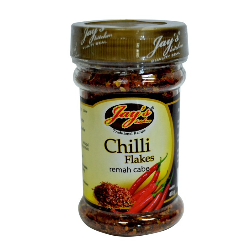 

JAY'S CHILLI FLAKES 250GR remah cabe