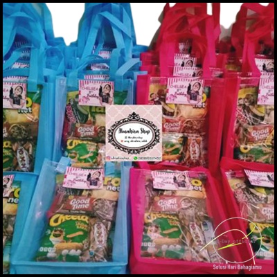 

Paket Bingkisan Ulang Tahun Anak | Tas Ultah | Goodie Bag | Jajan | Snack | Parcel | Hampers