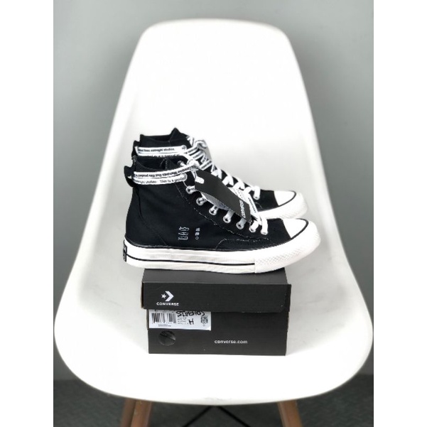 Converse 1970s high StudiosMidnight “black white” size.39-44