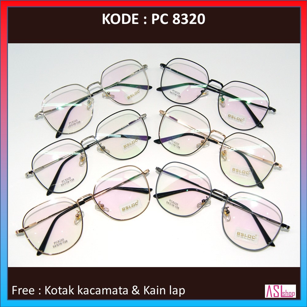 FRAME DAN KACAMATA MINUS KOREA (KODE : PC8320)