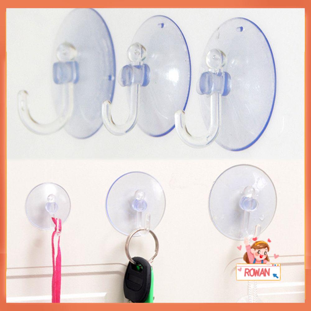 R-flower 10pcs / Set Suction Cup Bentuk Bunga Untuk Gantungan Baju / Handuk