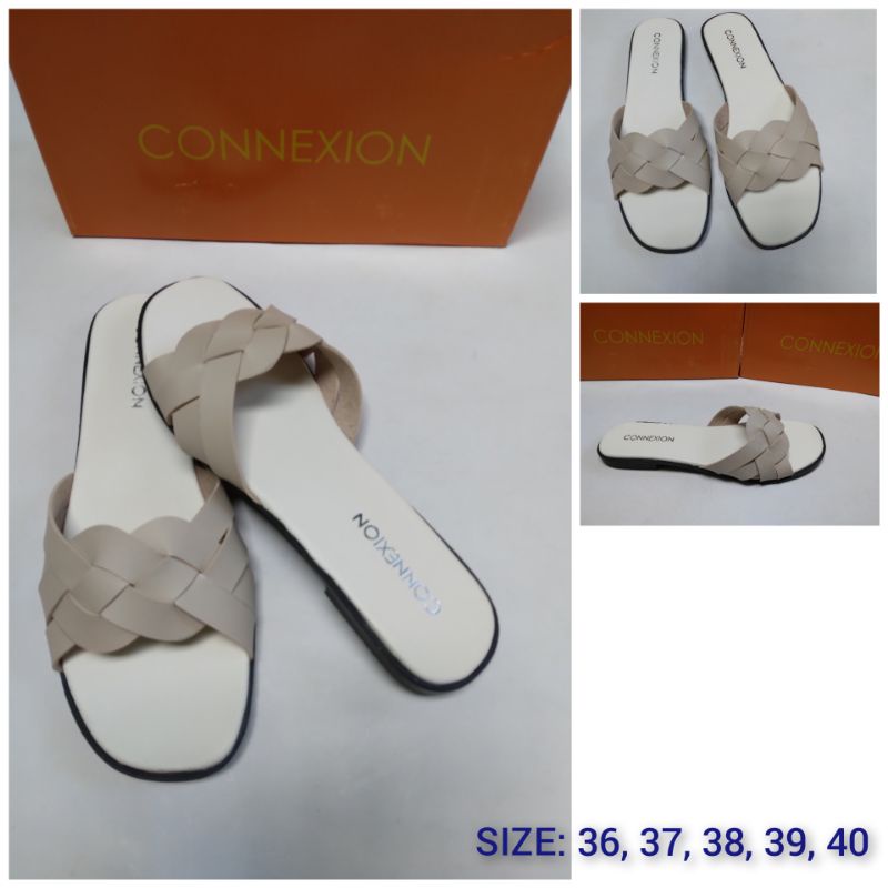 ORIGINAL Sepatu Sandal Wanita Branded CONNEXION / Sandal Selop Tali CONNEXION / Sendal CONNEXION