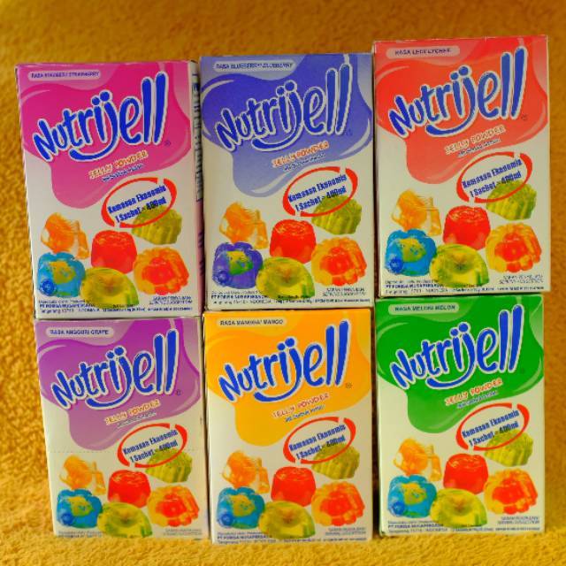 

Nutrijell jeli serbuk instan