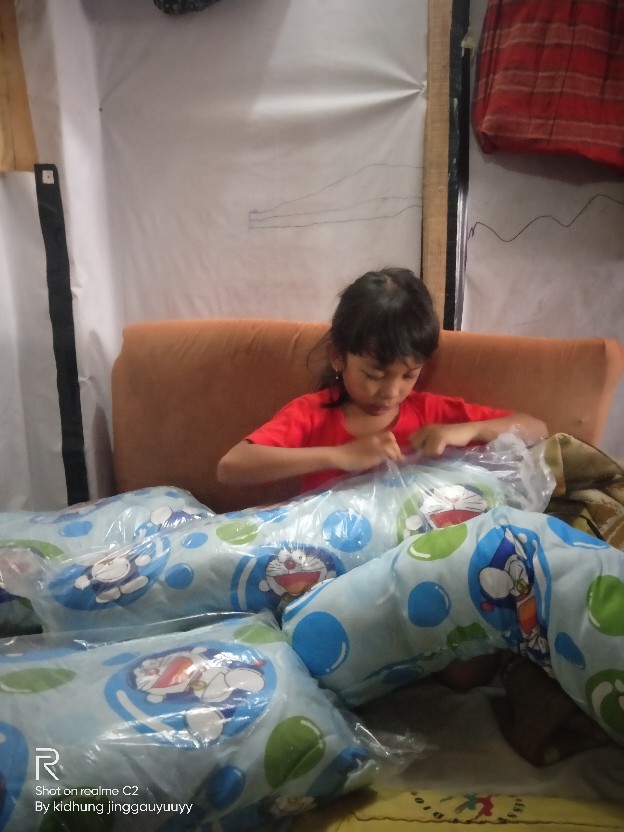 N5 Bantal Guling 1 Set Standar/  Bantal 30x45cm/guling 70cm/bantal Murah/doraemon/hello Kitty/tidur