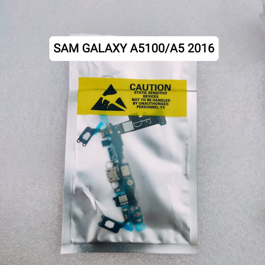 PAPAN CAS SAMSUNG GALAXY A5100 A510 A5 2016 FLEXIBLE CON TC KONEKTOR CHARGER