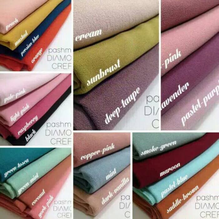 JILBAB KERUDUNG PASHMINA NISSA SABYAN DIAMOND