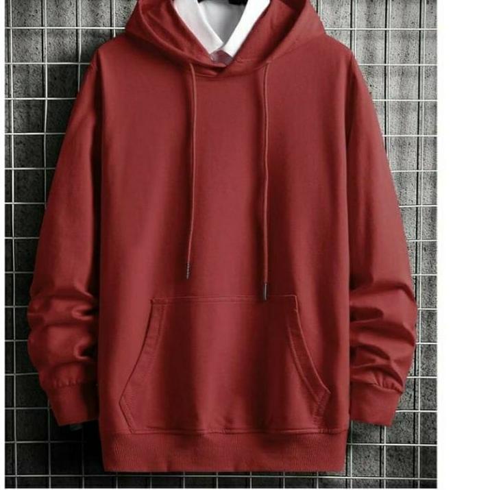 Bagus Dipakai.. HOODIE POLOS PRIA / HOODIE / HOODIE POLOS