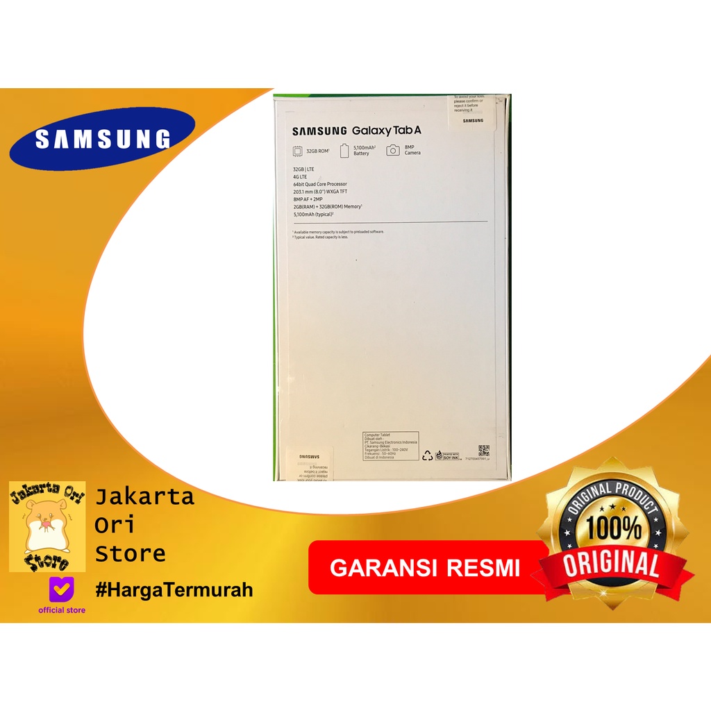 Samsung Galaxy Tab A 8Inch T295 2019 GARANSI RESMI SEIN-2