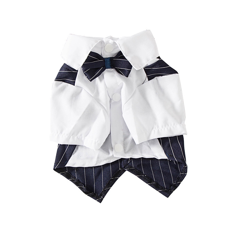 ★〓YUFeiPet〓★ Cat Suit Thin Section Dog Shirt Dress Pet Home Service Dog's Clothes Cat Short Sleeve Leisure Fashion Pet Clothing