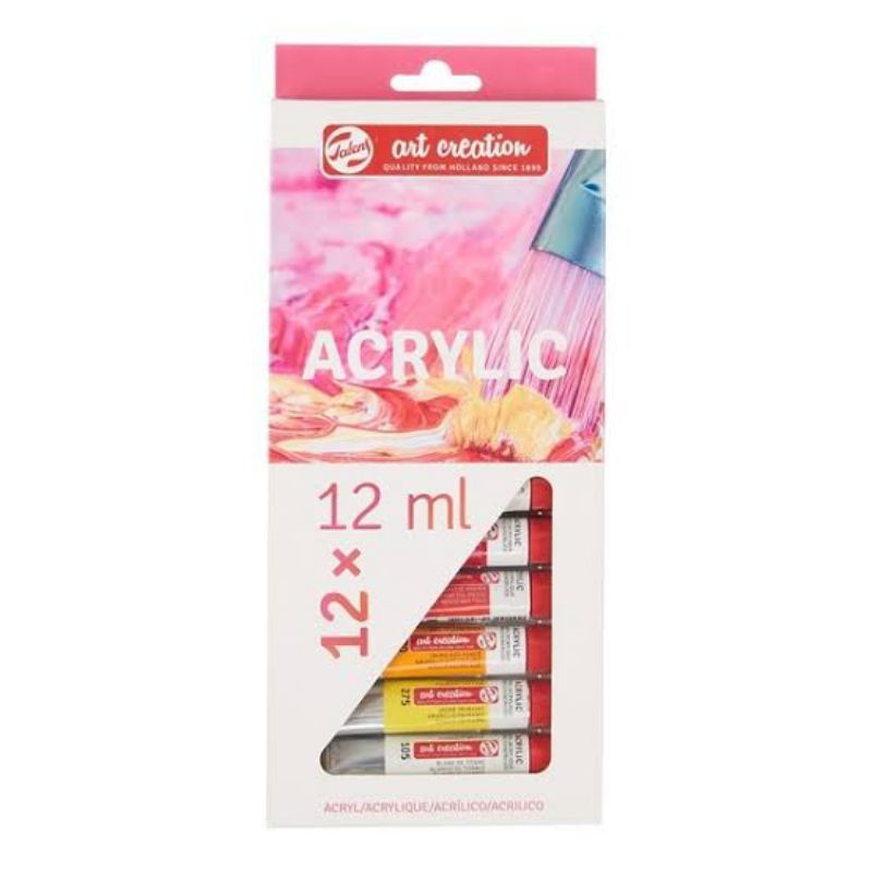 

Cat Acrylic Royal Talens Set 12x12ML
