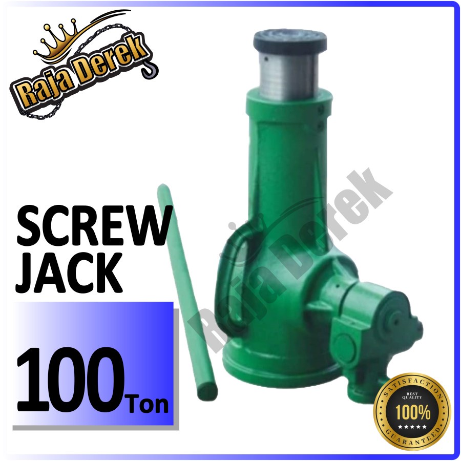 Screw Jack 100 Ton / Dongkrak Putar / Dongkrak Ulir 100 Ton