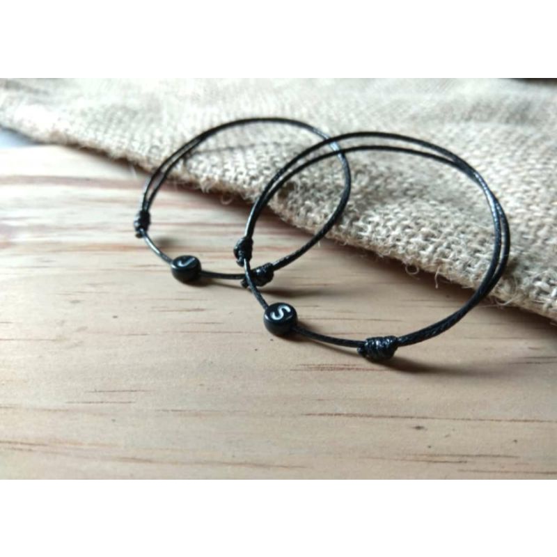 GELANG COSTUM INISIAL / GELANG COUPLE INISIAL