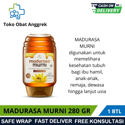 

MADURASA MURNI 280 GR/MADU MURNI/DAYA TAHAN TUBUH