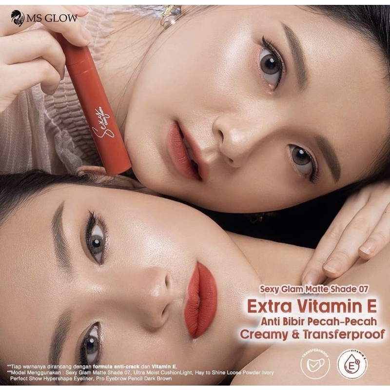 MS GLOW SEXY GLAM MATTE LIPSTIK