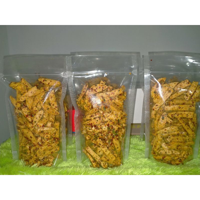 

Basreng pedas daun jeruk