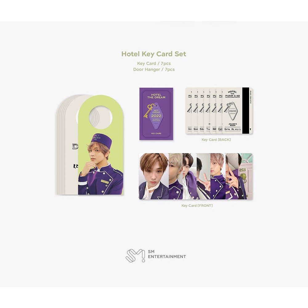 [WAJIB CHAT] SEASON'S GREETINGS 2022 HOTEL KEY CARD / NCT DREAM / PC SELCA / SG22 NCT DREAM / MARK /