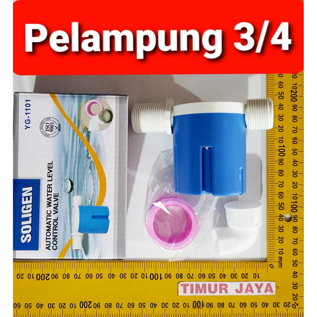 Pelampung Otomatis SOLIGEN Keran Kolam Air Bak Toren Torrent 3/4&quot;