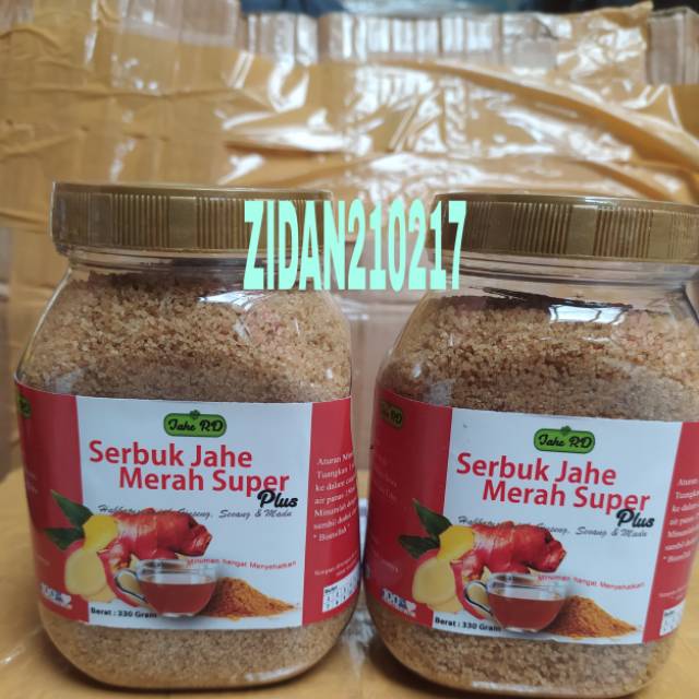 

JAHE MERAH SERBUK JAHE MERAH SUPER RD 330grm