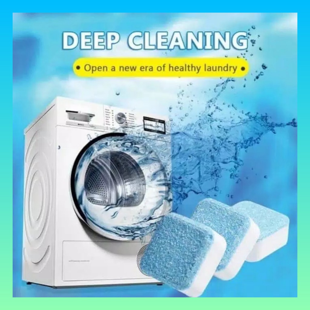 Tablet Pembersih Mesin Cuci / Deep Cleaning Washing / Penghilang Bau