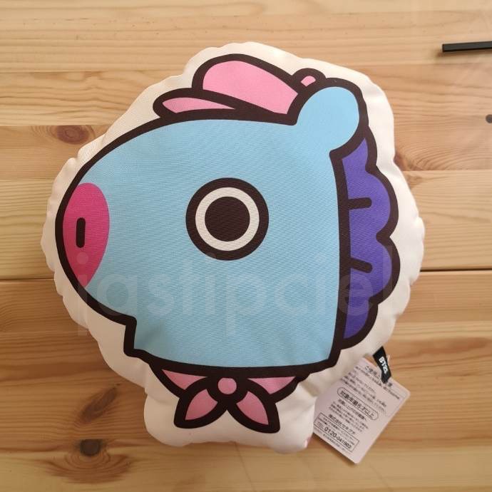 Mang Die cut Cushion - Sharing Happy Bag Loft Japan - BT21