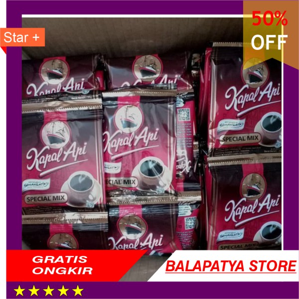 

Kopi Kapal Api Special Mix 1 renceng isi 10 pcs 25 gram 25gram