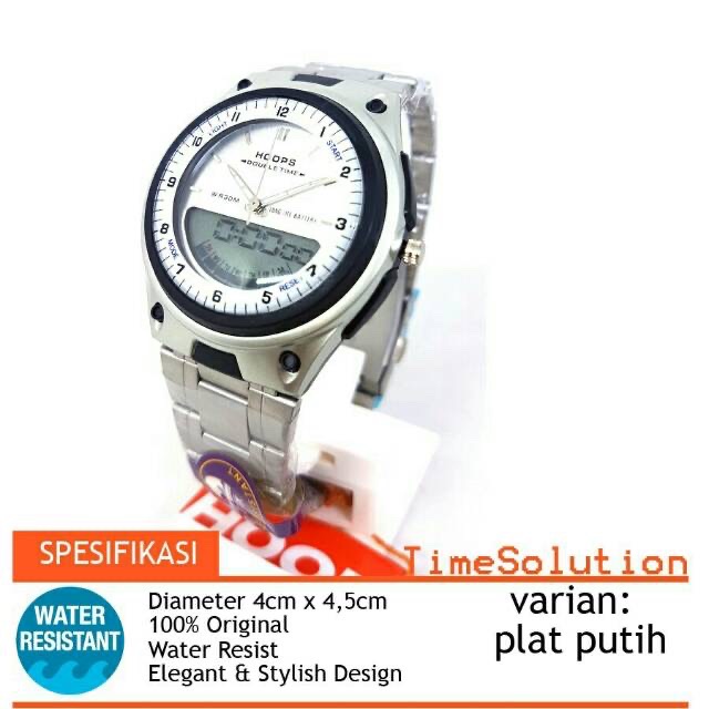 Jam tangan pria sporty Hoops original