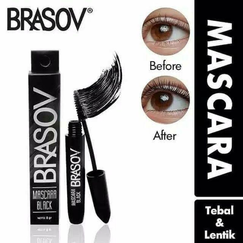 MASCARA BLACK BRASOV WATERPROOF