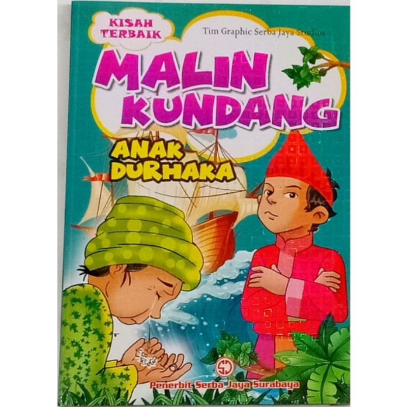 Buku Anak Cerita Rakyat Kisah Terbaik Malin Kundang Anak Durhaka Serba Jaya Shopee Indonesia