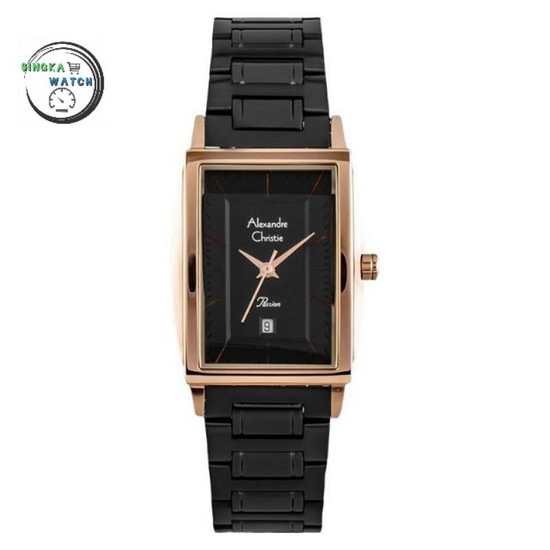 JAM TANGAN WANITA KOTAK ALEXANDRE CHRISTIE AC ORI SERI 2802LD