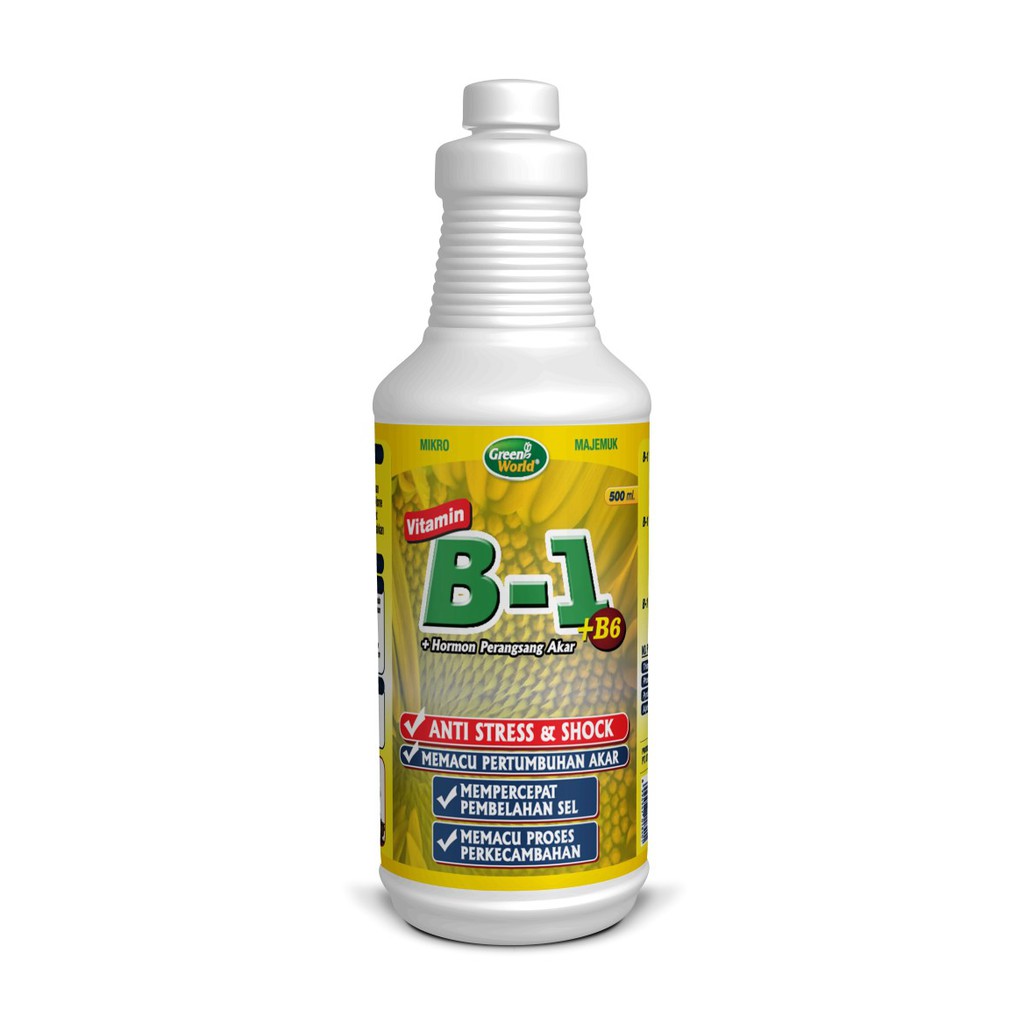  Vitamin  B1 B6 Untuk  Tanaman  500ml Shopee Indonesia