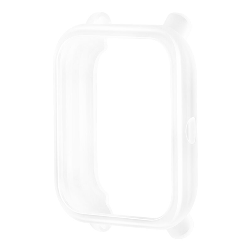 Untuk Huami Amazfit Bip U/Bip U pro/Bip S/Bip S Lite/Bip 1S/Bip Lite Smart Watch Case Lembut Penuh TPU Cover Pelindung Bumper Untuk Amazfit Bip Lite 1S U pro Shell Protector