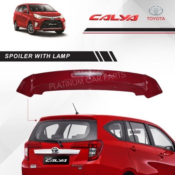 COD ORIGINAL PREMIUM SPOILER CALYA / SPOILER CALYA DENGAN LAMPU / SPOILER CALYA WITH LAMP