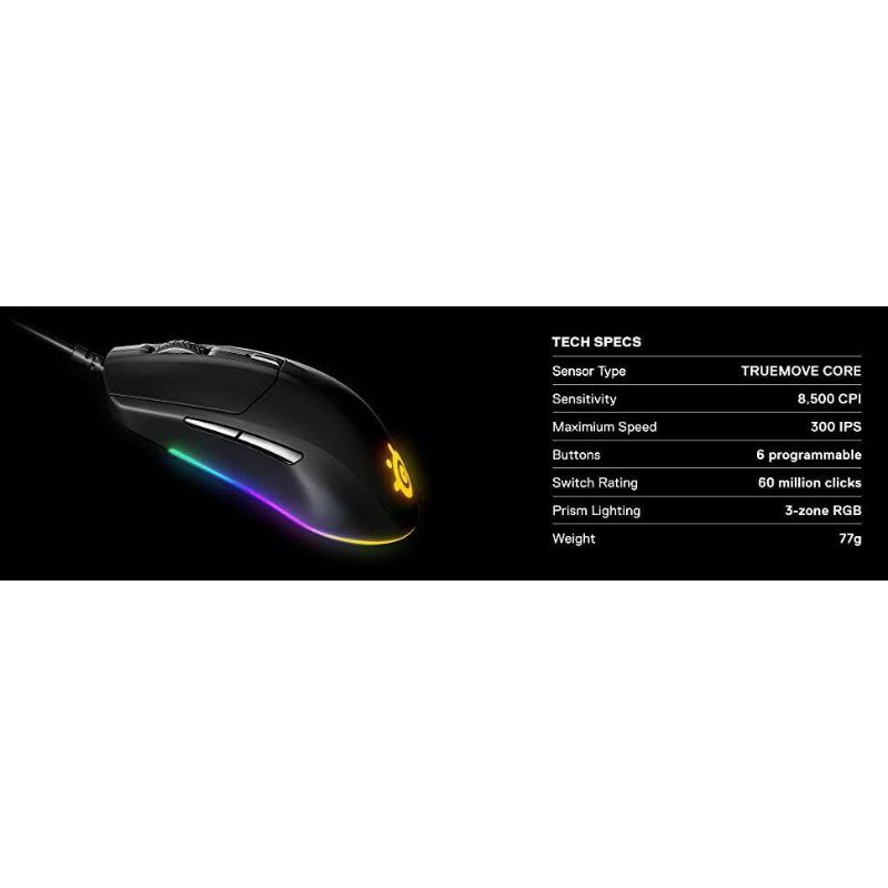 STEELSERIES Rival 3 Gaming Mouse