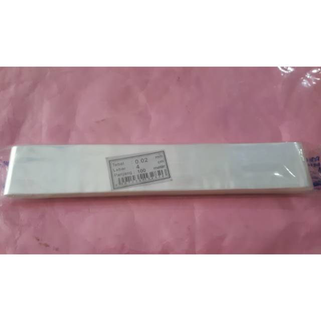 

Plastik kertas kado / Plastik PP Roll 0.02x4cmx100m
