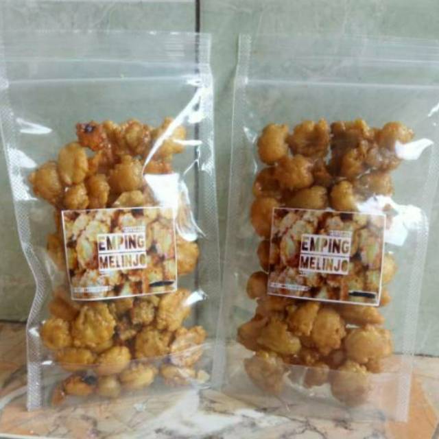 

( TERLARIS & TERMURAH ) - EMPING MELINJO 50 GRAM MINI PEDAS MANIS GURIH ASIN ASLI LIMPUNG BATANG