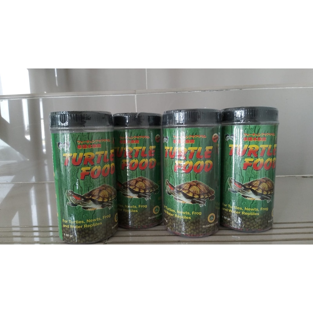 Pakan Kura Kura - Turtle Food 80 gr