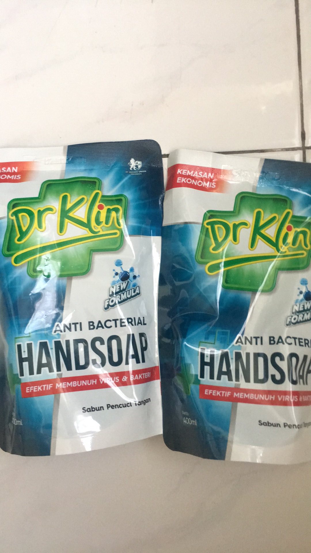 Handsoap Drklin Isi 400ml Kemasan Refil
