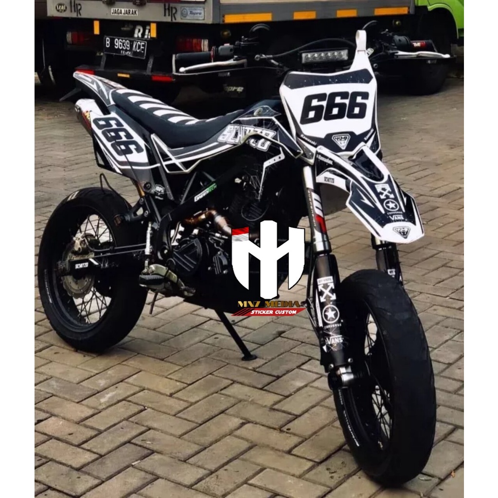 (New) PROMO Decal Stiker KLX D'Tracker KlX bf CRF Full Body