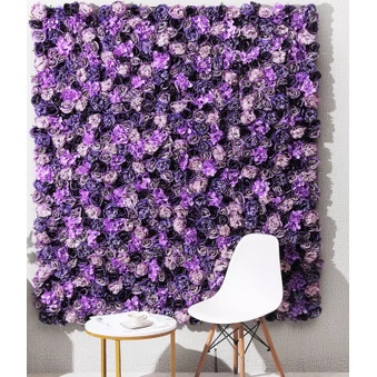 WEDDING ARTIFICIAL ROSE WALL VERTICAL PANEL PLANT BACKDROP DECORATIVE FLOWER ROW