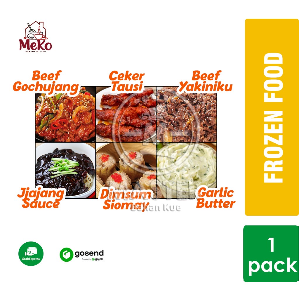 

Gochujang Beef / Teriyaki / Jjajang / Siomay / Ceker / Garlic Butter merk MEKO [KHUSUS INSTANT]