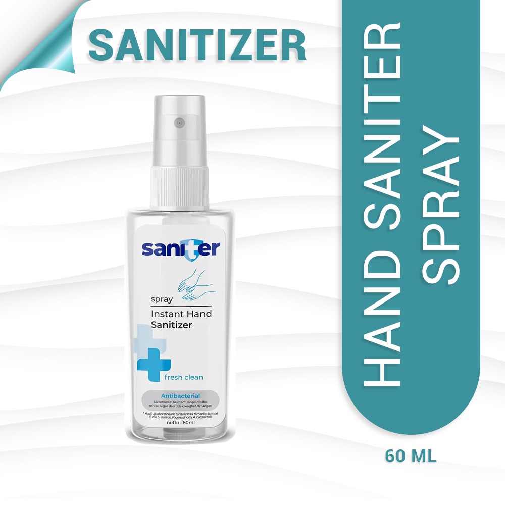 Saniter Hand Sanitizer Spray 60ML