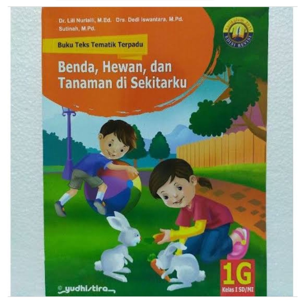 Buku Teks Tematik Yudhistira SD 1 G Benda Hewan